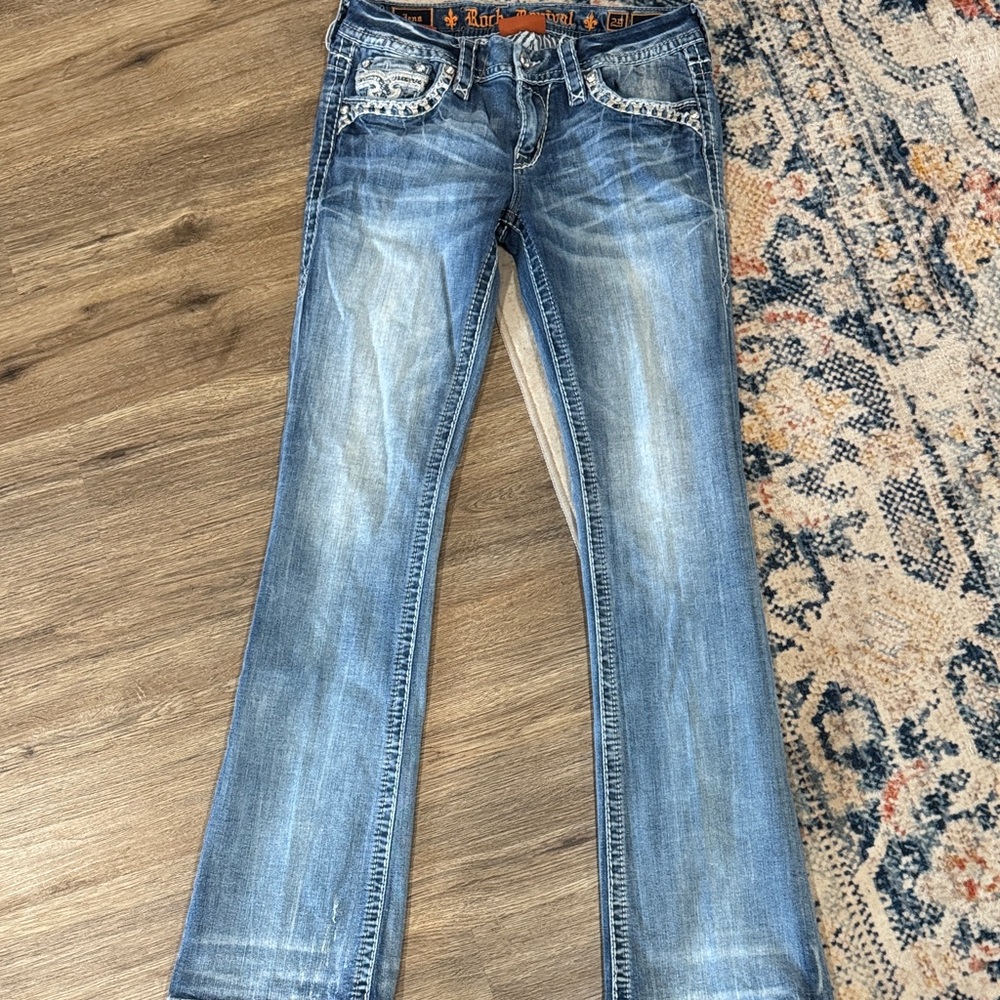 Rock revival Women's Blue Jeans